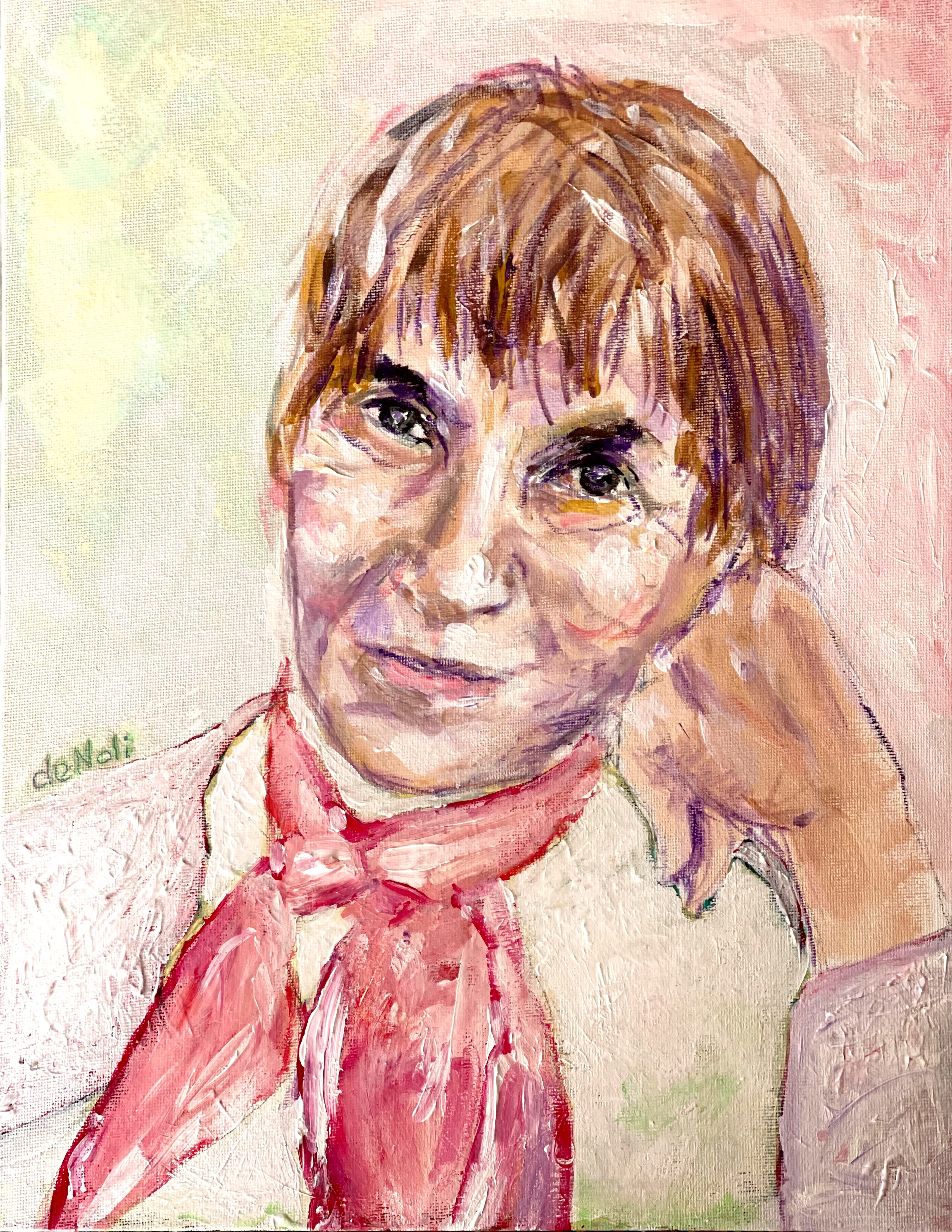 Portrait of Ivonne Fontaine Pepper, by Marcello Ferradade Noli –May 2022
